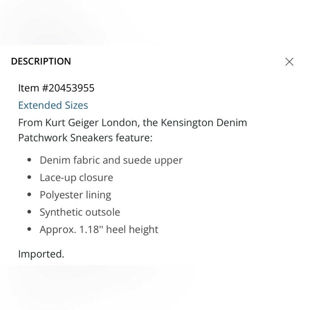 NWT: Kurt Geiger Women’s Kensington Sneakers - Picture 7 of 7